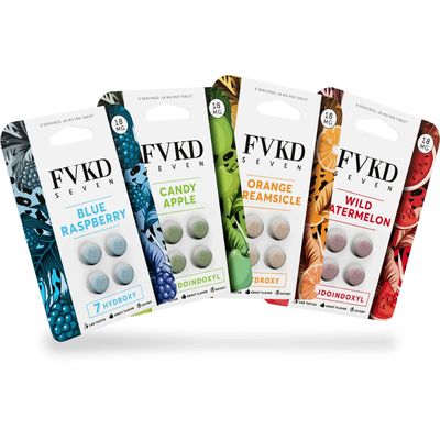 FVKD SEVEN Pseudoindoxy l Tablets | 18mg | 4 Pack
