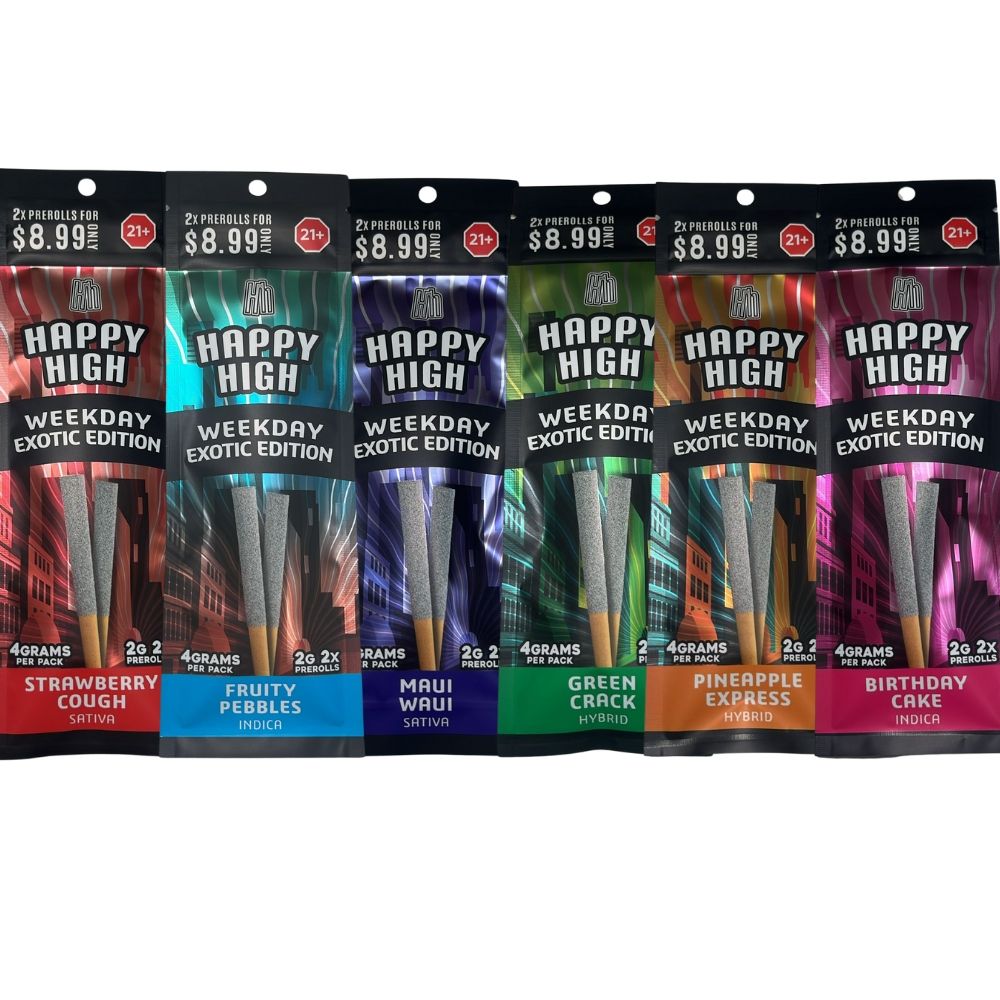 Happy High | Weekday Exotic Edition 2G x 2 — Birthday Cake (Indica)