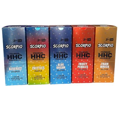 Scorpio | Premium Prerolls | HHC | 1G x 2
