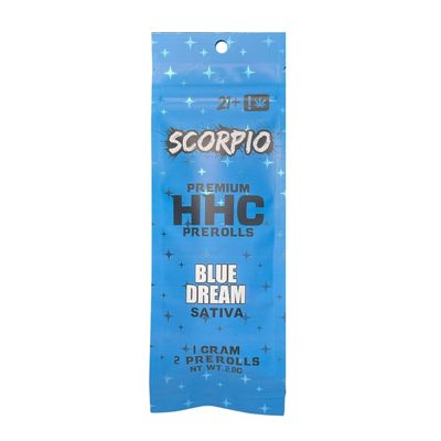 Scorpio | Premium Prerolls | HHC | 1G x 2
