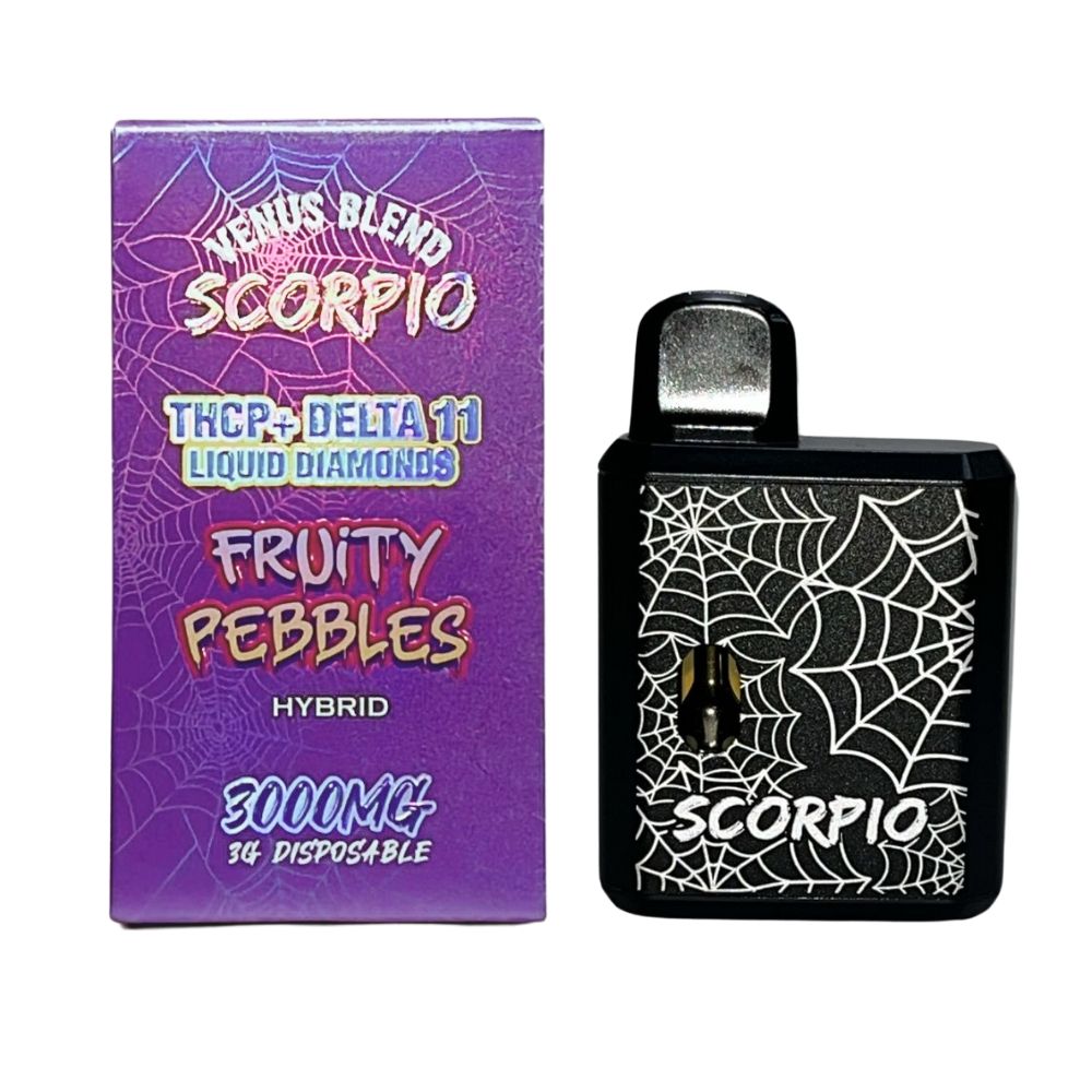 Scorpio | Venus Blend | 3G | THC-P + LD + D11, Choose a Strain: Fruity Pebbles (Hybrid)