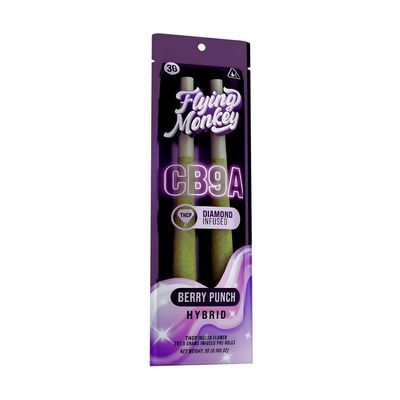 Flying Monkey  | CB9A + THCP  | Diamond Infused Pre-Rolls | 3g