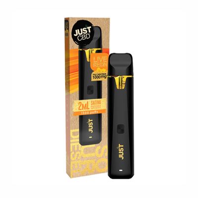 Just CBD Full Spectrum Live Resin Disposables | 1500 Puffs