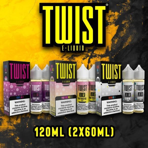 Twist Freebase E-Liquid 60ml x 2