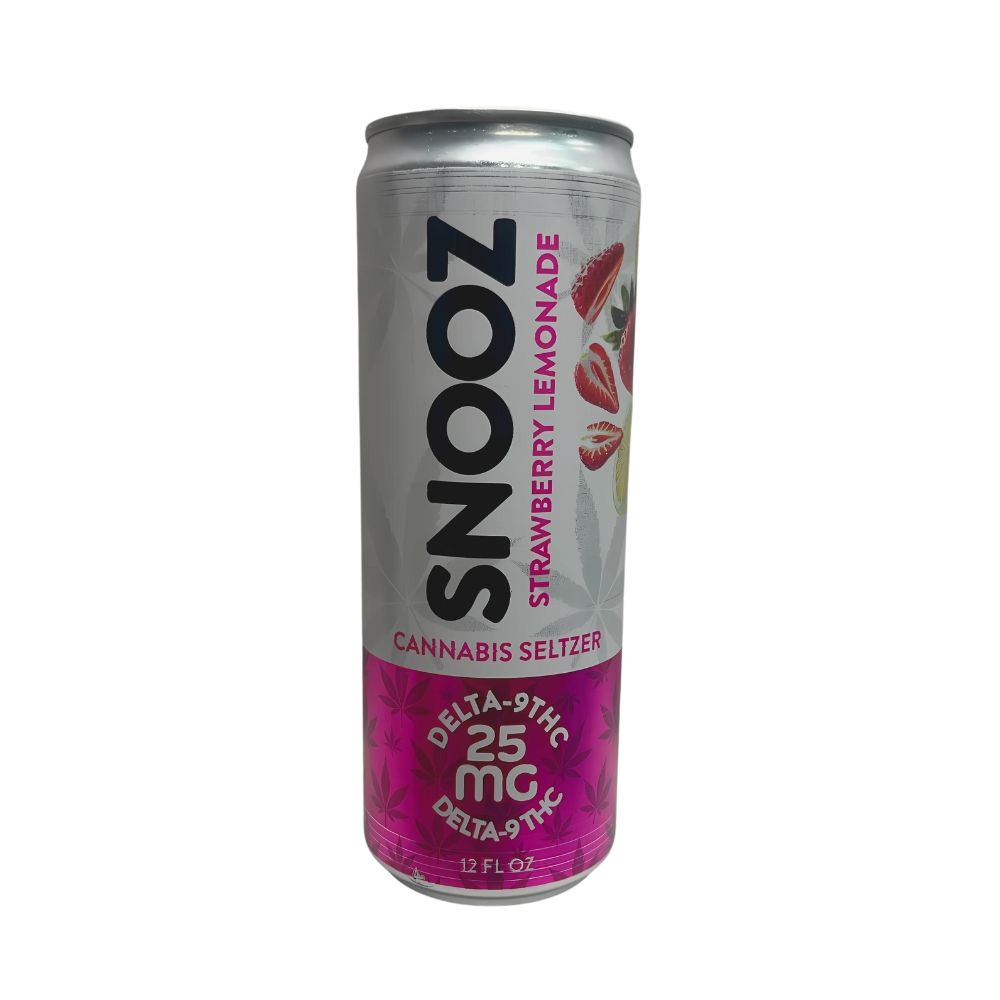 SNOOZ | Cannabis Seltzer - D9 | Zero Calories | 25mg — Mixed Berries