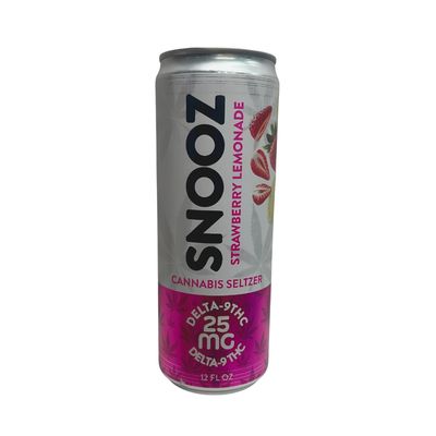 SNOOZ | Cannabis Seltzer - D9 | Zero Calories | 25mg