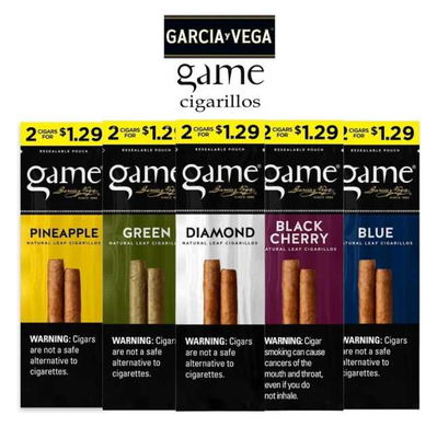 Game Natural Cigars | 2 Pack