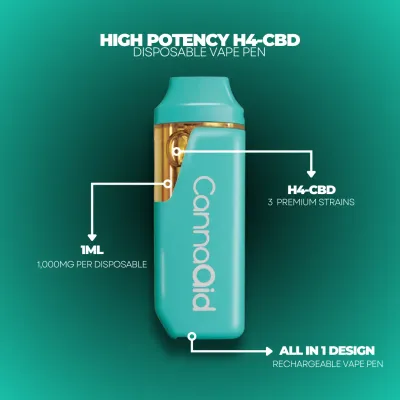 Canna Aid | H4-CBD High Potency Disposable | 1ml