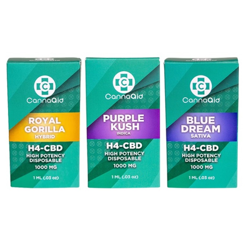 Canna Aid | H4-CBD High Potency Disposable | 1ml — Blue Dream
