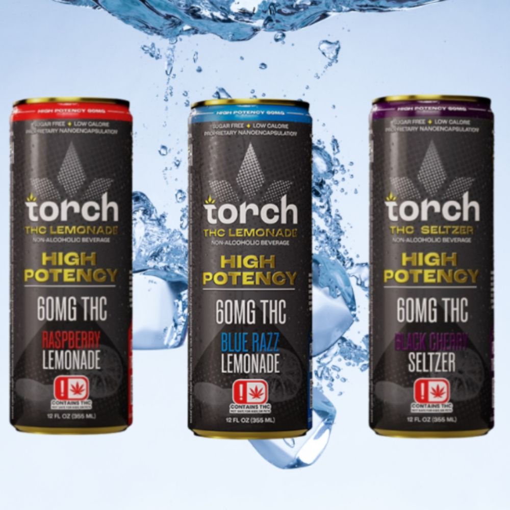 Torch High Potency THC+CBD Beverages | 70mg