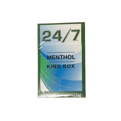 24/7 Menthol King Box Cigarettes