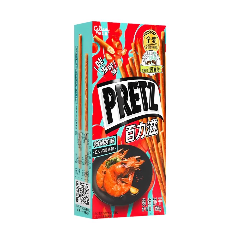 Glico Pretz Stick Dips | 65 Grams — Shrimp