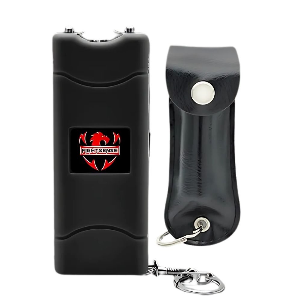 Self Defence | Stun Gun &amp; Pepper Spray, Color: BLACK
