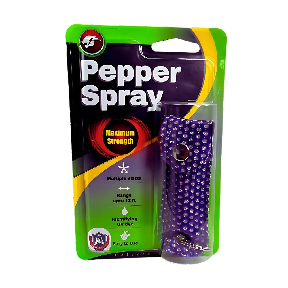 Self Defense | Pepper Spray — BLING PURPLE