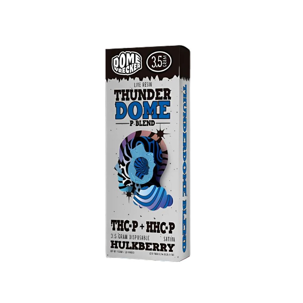 Thunder Dome | P-Blend | 3.5G Disposable — Amnesia Haze (Hybrid)