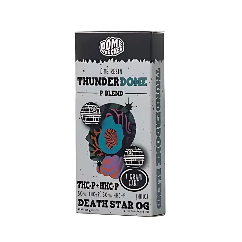 Thunder Dome | P-Blend | 1G Cartridge, Choose A Flavor: Death Star OG (Indica)
