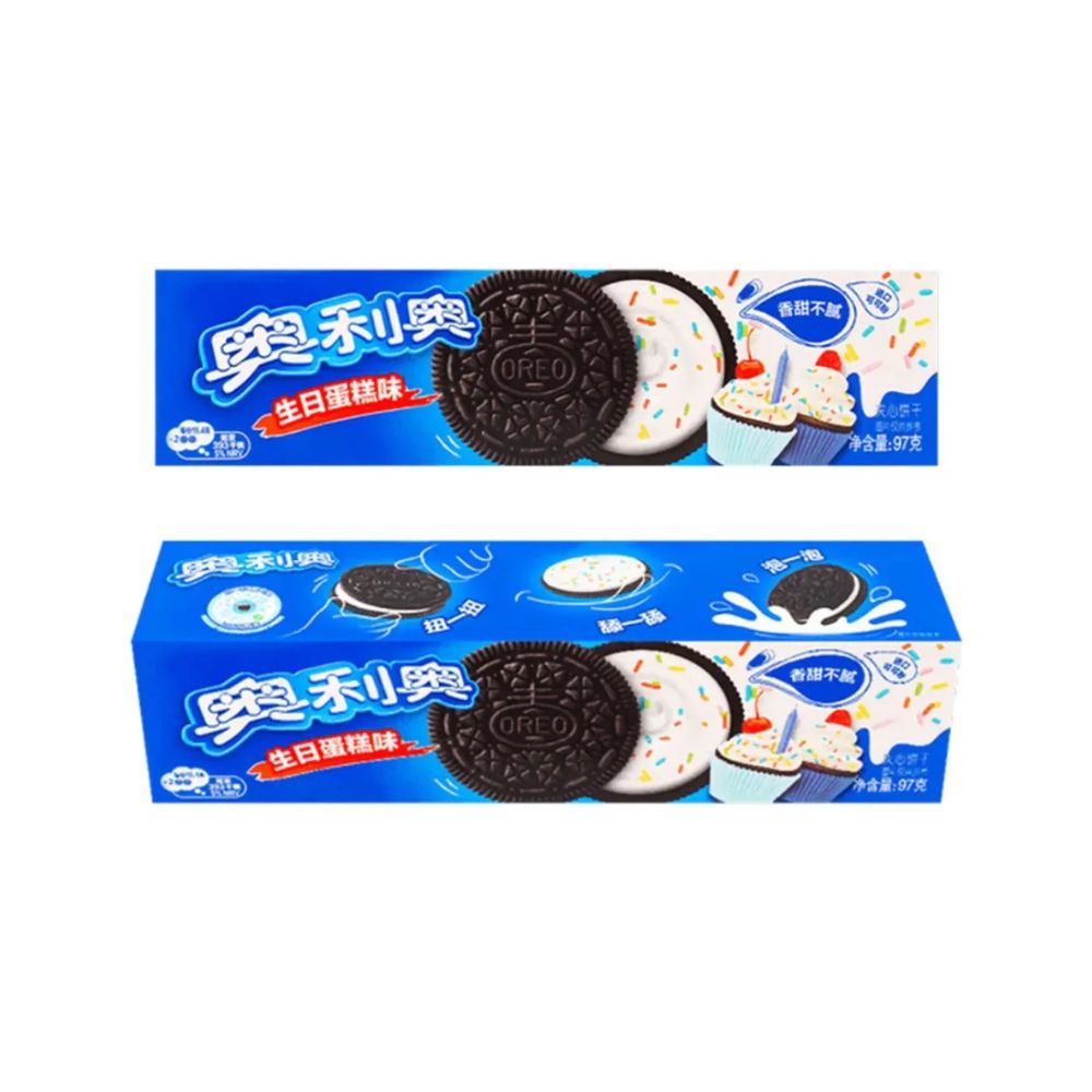 Oreo Biscuit | Japan Exotic Cookies, Choose A Flavor: Birthday Cake