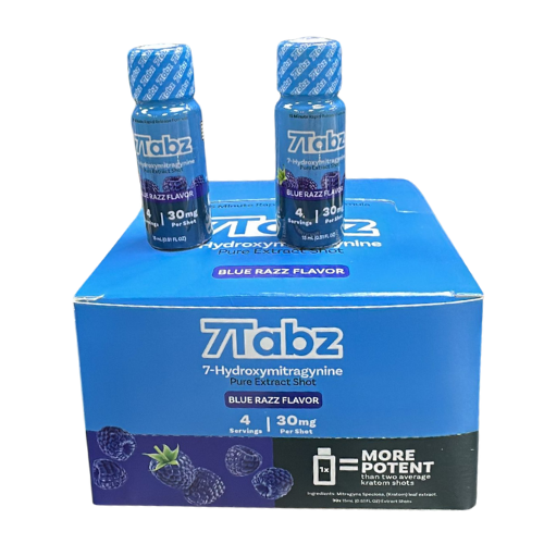 7Tabz l 30mg l Shot l 15ml l Blue Razz