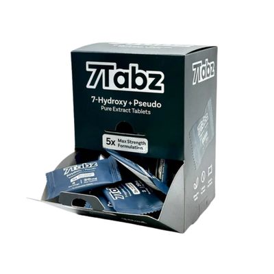 7Tabz 7-Hydroxymitragynine + Pseudo | 2 Servings 15mg Per Tablet 1 Tablet