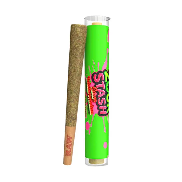 Zour Stash THC-P Hash Hole Prerolls | 2G, Choose A Flavor: Sour Watermelon (Indica)