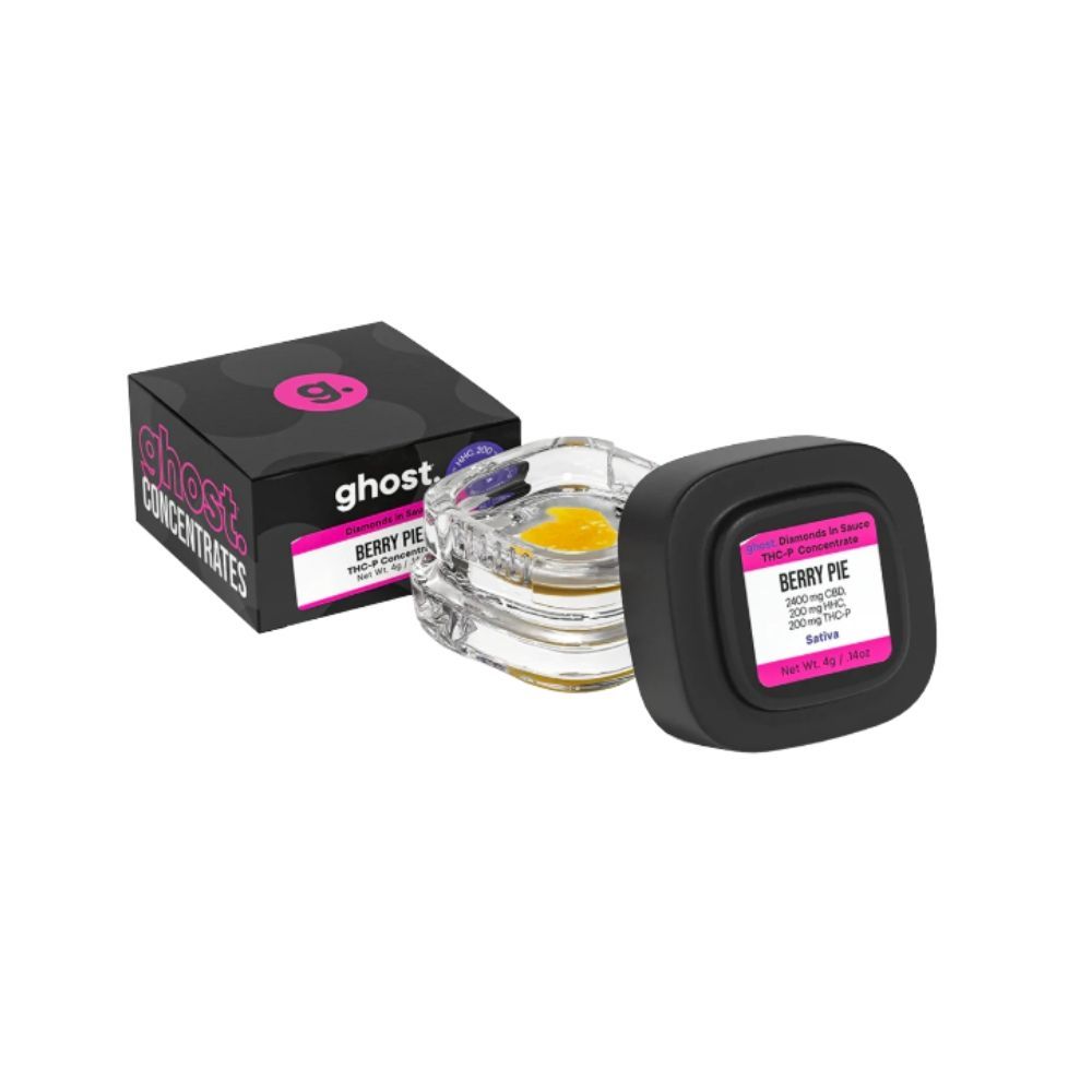 Ghost THC-P Diamond Sauce Concentrate | 4 Grams — Berry Pie ( Sativa )