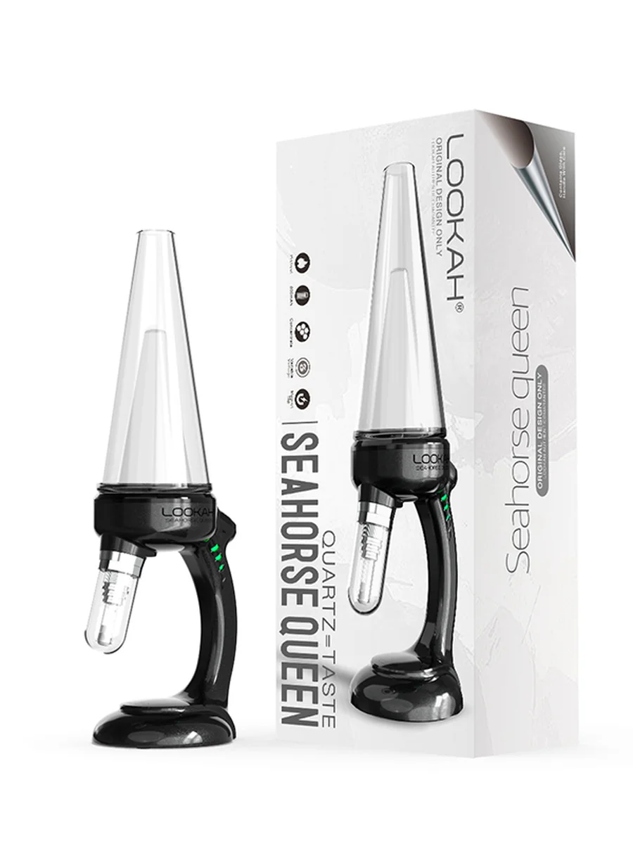 Lookah Seahorse Queen Kit | BLACK