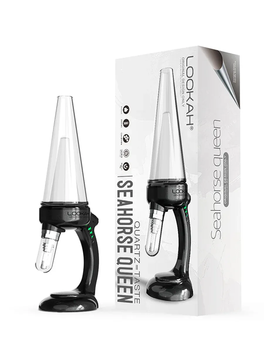 Lookah Seahorse Queen Kit | BLACK