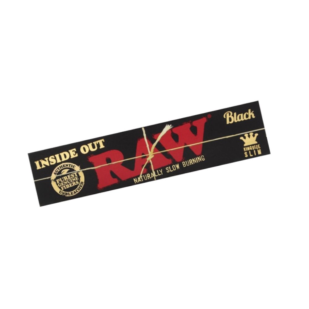 RAW Black Inside Out | King Size