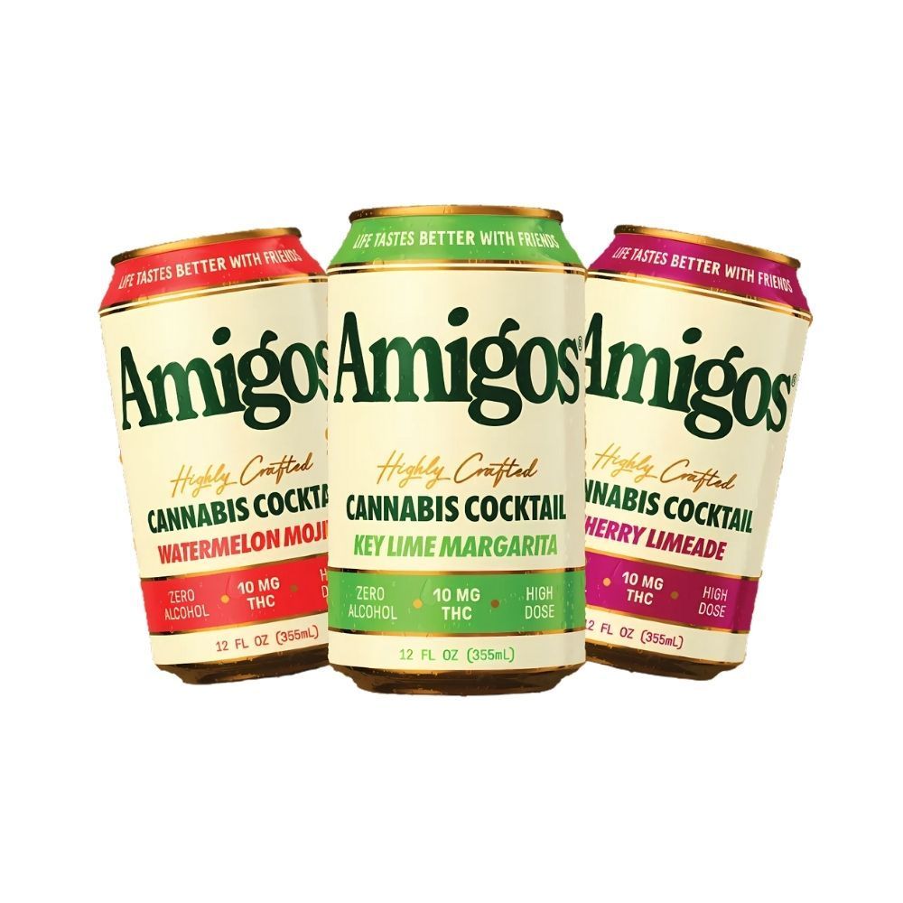 Amigos Highly Crafted Cannabis Cocktail | 10mg — Cherry Limeade
