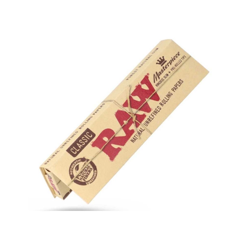 RAW Masterpiece Rolling Papers & Tips | King Size Slim