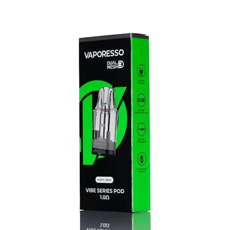 Vibe Series Dual Replacement Pod By Vaporesso | 1.0ohm