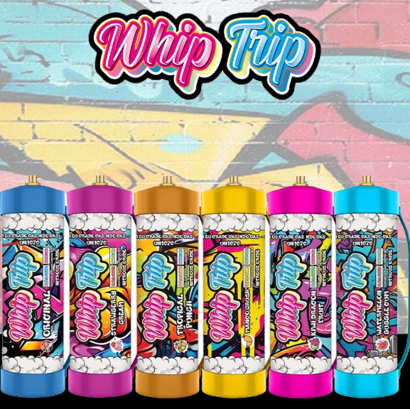 Whip Trip Cream Charger Cylinder Tank — Mango Crush | 3000g
