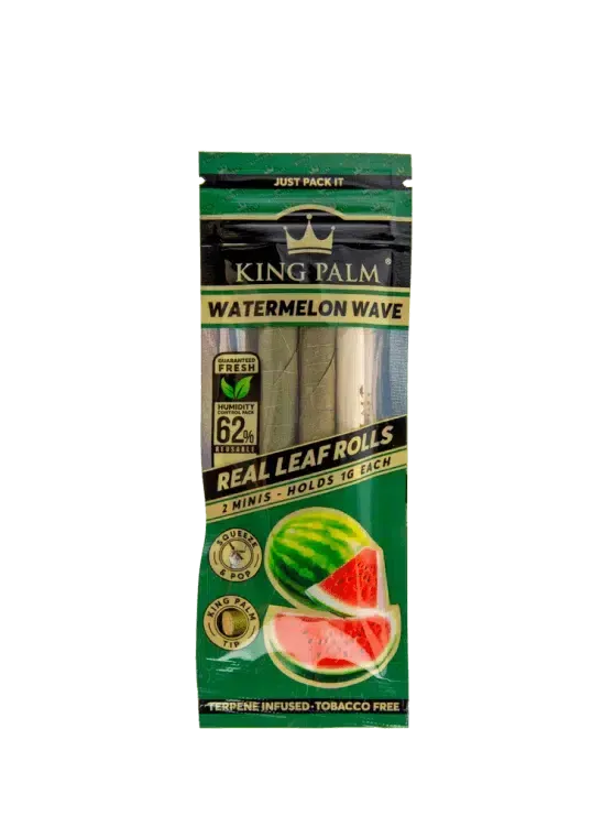 King Palm Rolls | 2 Mini Rolls | Watermelon Wave