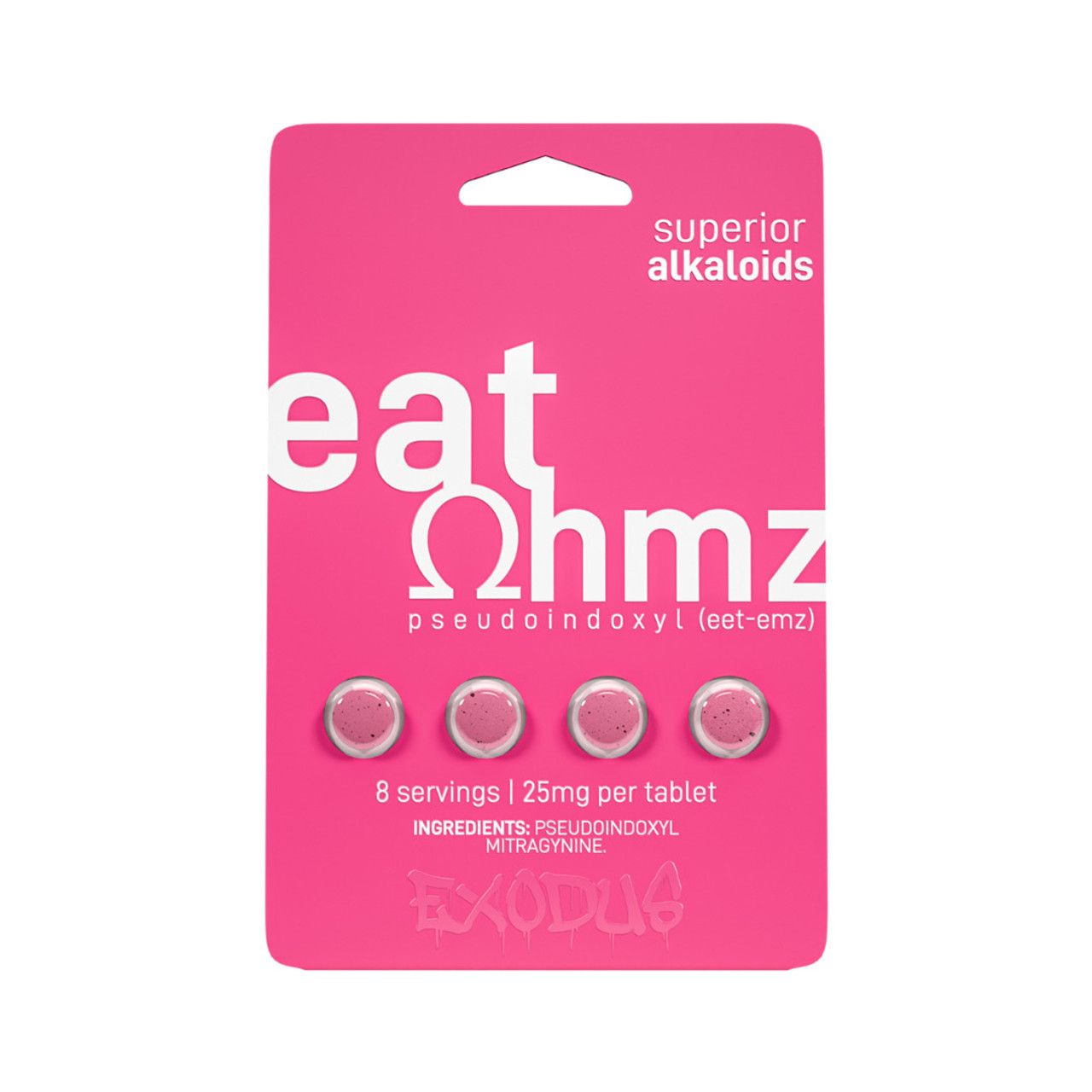 Eat Ohmz Pseudoindoxyl Kratom Alkaloid Blend Tablets