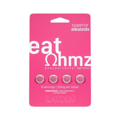 Eat Ohmz Pseudoindoxyl Kratom Alkaloid Blend Tablets