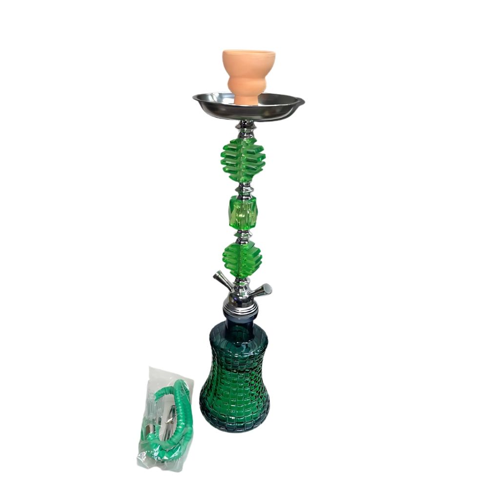 17" EMRALD GREEN KING HOOKAH