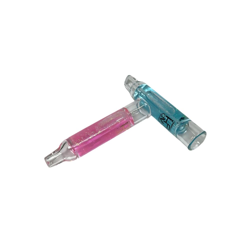 KRAVE - Freeze GEL-Chillum 1 Hitter — GLITTER-BLUE