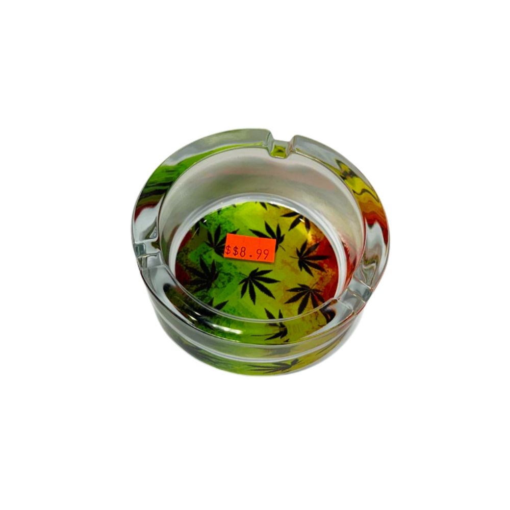 Ash Tray Assorted Styles, Choose Design: Glass