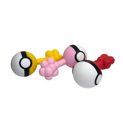 5&quot; Silicone PokeBall Handpipe |  Assorted