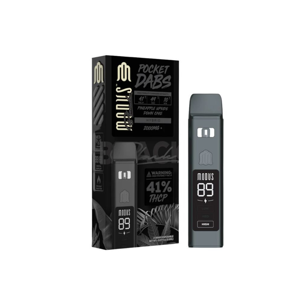 Modus THC-P Black Pocket Dabs Disposable | 2 Grams — Blue Chip Cookies (Hybrid)