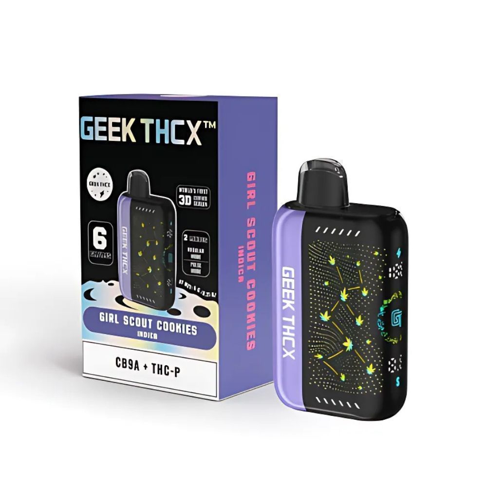 Geek THCX CB9A+THC-P GT6000 Disposables | 6 Grams — Blue Razzberry (Indica)