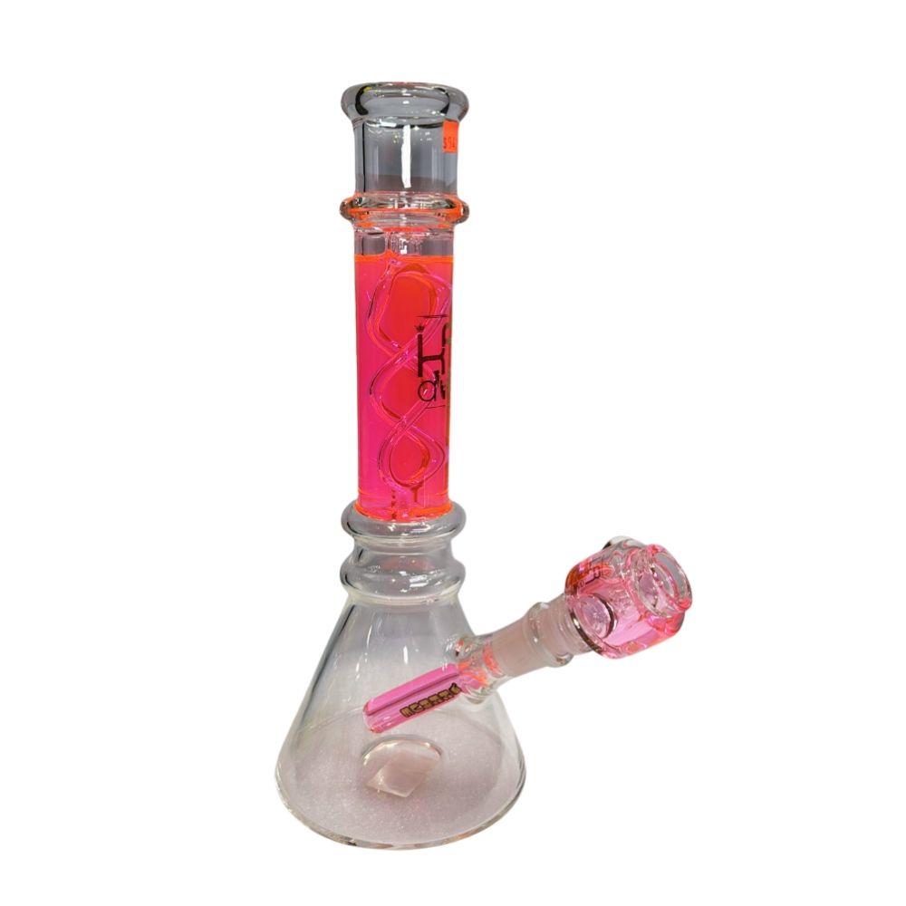 12" KRAVE Glycerin DNA Pink Waterpipe