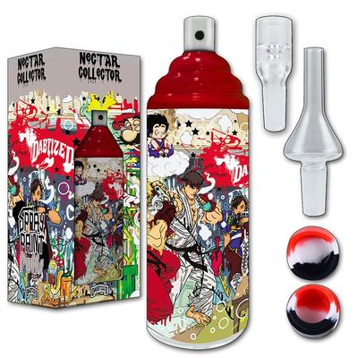 Dabtized Spray Can Glass 2in1 Bubbler &amp; Nectar Collector