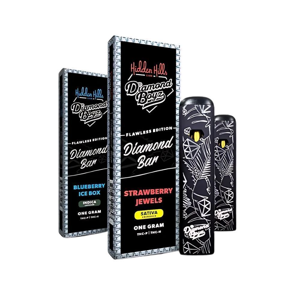 Hidden Hills Diamond  Bar Thc-P Thc-H 1G — 24K Candy Glazed (Sativa)