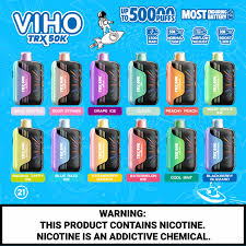 Viho TRX l 50k Puff Disposable — Banana Taffy Ice