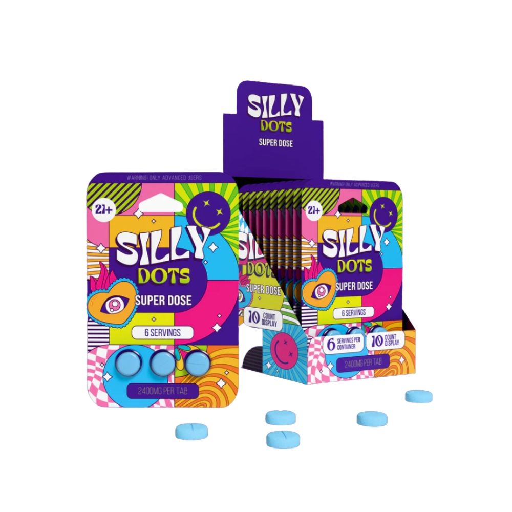 Purple Silly Dots Super Dose | 2400mg 3 Tabs