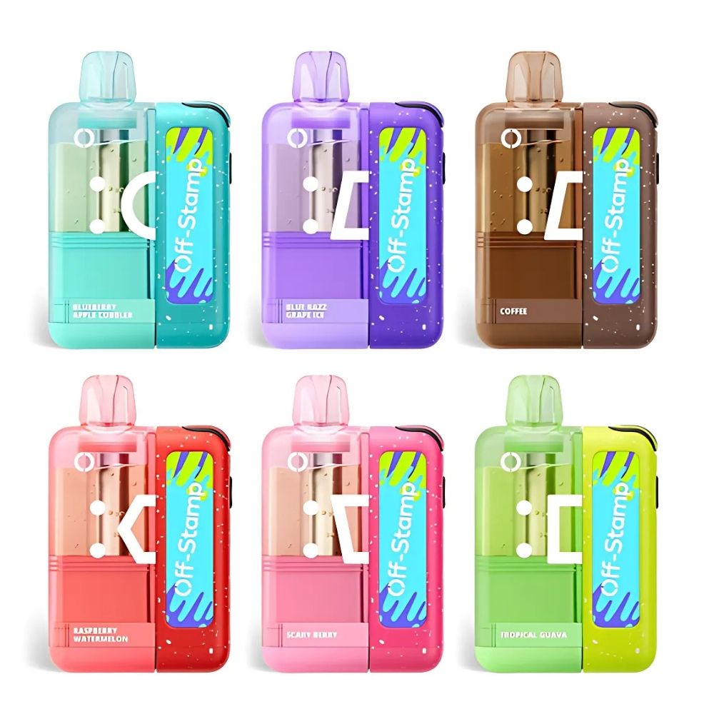 Off-Stamp X-Crystal Cube Pod Kit 35K Puffs Disposable — Black Mint