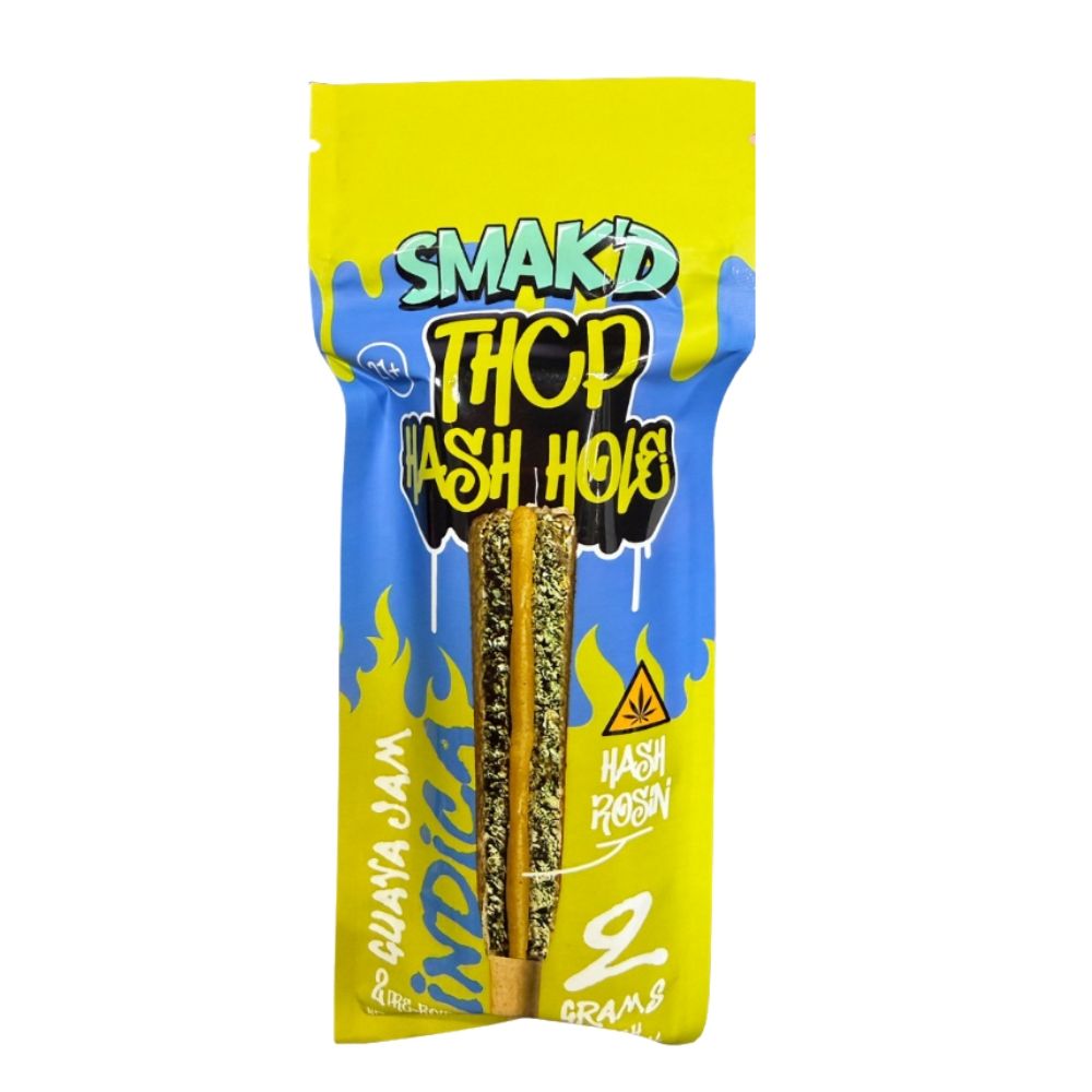 Smak&#39;d THC-P Hash Holes 2pk 2G, Choose A Flavor: Guava Jam (Indica)