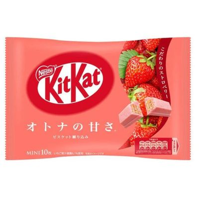 Kit Kat - Strawberry Chocolate Wafer  - 10pc (Japan)