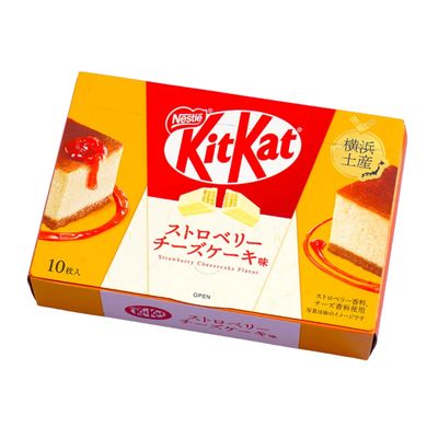 Kit Kat - (Limited Edition) Yokohama Strawberry Cheesecake -10pc mini